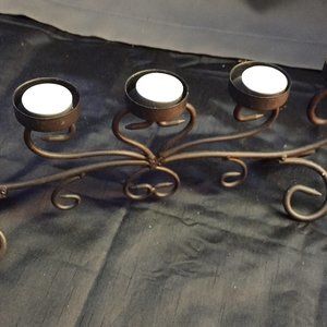 Fontaine Votive Black Candle Holder - 5 Candles